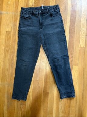 American Eagle  Black Slim Straight Jeans
